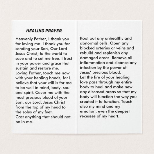 St. PADRE PIO Card (内部フラット)