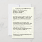 St. Padre Pio Prayer after Holy Communion   出欠カード (裏面)