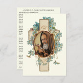 St. Padre Pio Prayer after Holy Communion   出欠カード (正面/裏面)