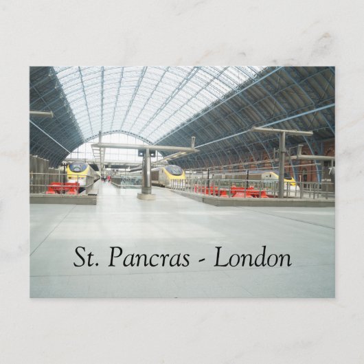 St Pancras -ロンドン-郵便はがき ポストカード (正面)