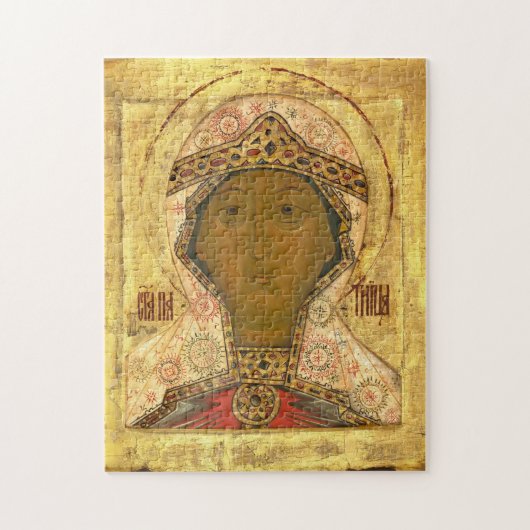 St. Paraskeva Orthodox Christian Icon ジグソーパズル (縦)