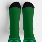 St. Pat’s Day Golf Clover Crew Socks ソックス (上部)