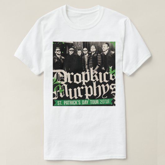 St Patrickドロップキックの日2018マスマレットのデイギフト Tシャツ (デザイン正面)