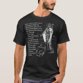 St Patrick Breastplate Prayer Catholic Saint Day Tシャツ (正面)