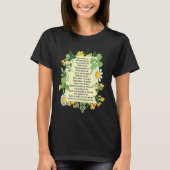 St Patrick Breastplate Prayer Patrick's Day Cathol Tシャツ (正面)