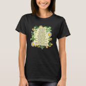 St Patrick Breastplate Prayer Patrick's Day Cathol Tシャツ (正面)