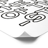 St. Patrick Catholic Prayer Whimsical Coloring  ポスター (角)