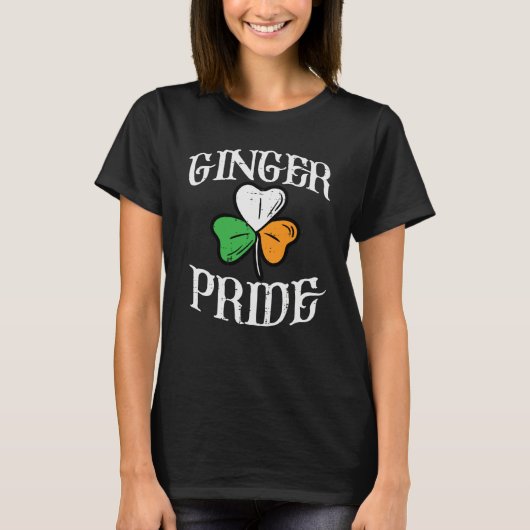 St Patrick Day Ginger Pride Saint Pattys Irish Men Tシャツ (正面)