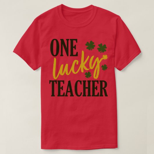 st patrick day lucky先生1 tシャツ (デザイン正面)
