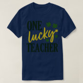 st patrick day lucky先生1 tシャツ (デザイン正面)