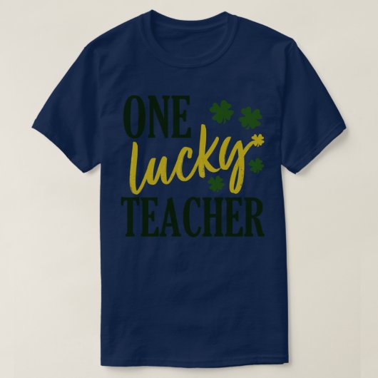 st patrick day lucky先生1 tシャツ (デザイン正面)