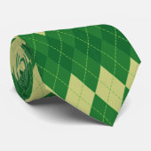 St. Patrick Day Theme Plaid Green ネクタイ (ロール)