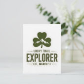 St Patrick Days Hiking Lucky Explorer シーズンカード (スタンド正面)