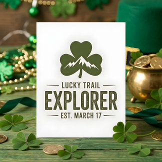 St Patrick Days Hiking Lucky Explorer シーズンカード