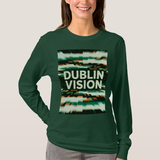 St Patrick Electric Core Fusion Dublin Vision Tシャツ (正面)