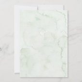 St Patrick Lucky One First Birthday Invitation 招待状 (裏面)