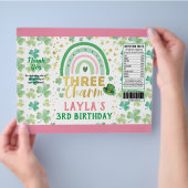 St Patrick Pink Three is a Charm Chip Bag Wrapper チラシ (手)