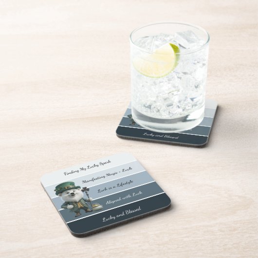 St. Patrick’s Affirmation コースター (右側)