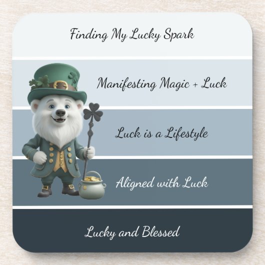 St. Patrick’s Affirmation コースター (正面)