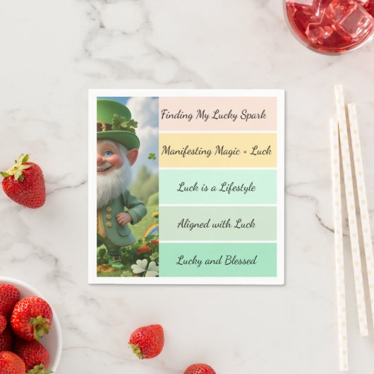 St. Patrick’s Affirmation スタンダードカクテルナプキン (インサイチュ)