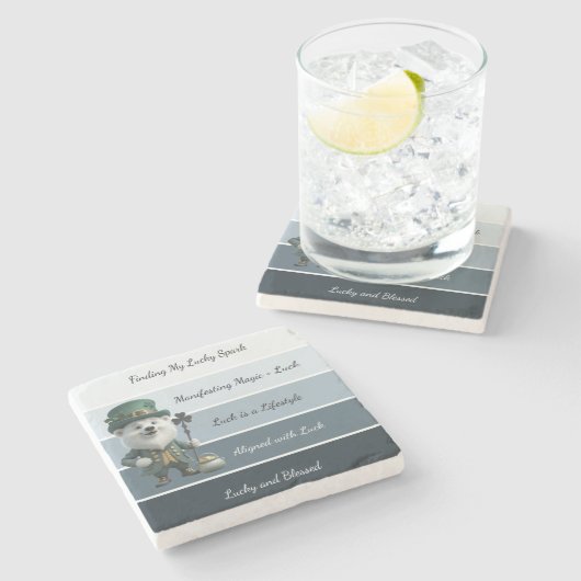 St. Patrick’s Affirmation ストーンコースター (横)