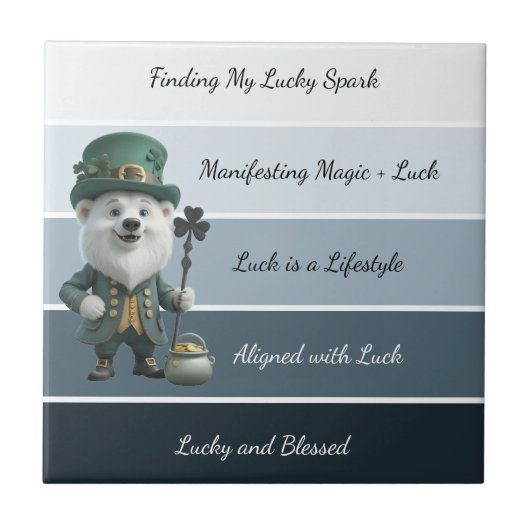 St. Patrick’s Affirmation タイル (正面)