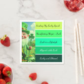 St. Patrick’s Affirmation Napkins スタンダードカクテルナプキン (インサイチュ)