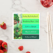 St. Patrick’s Affirmation Napkins スタンダードカクテルナプキン (インサイチュ)