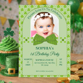 St. Patrick’s Day 1st Birthday 招待状