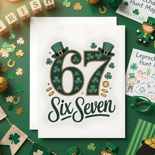 St Patrick’s Day 67 Meme Kids Card シーズンカード