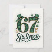 St Patrick’s Day 67 Meme Kids Card シーズンカード (正面)