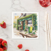 St Patrick’s Day Bar Pub Party スタンダードカクテルナプキン (インサイチュ)