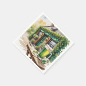 St Patrick’s Day Bar Pub Party スタンダードカクテルナプキン (角)