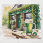 St Patrick’s Day Bar Pub Party ビールラベル (シングルラベル)