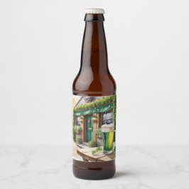 St Patrick’s Day Bar Pub Party ビールラベル