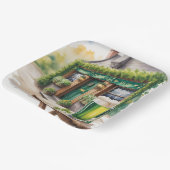 St Patrick’s Day Bar Pub Party ペーパープレート (傾斜あり)