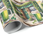 St Patrick’s Day Bar Pub Party ラッピングペーパー (ロールコーナー)