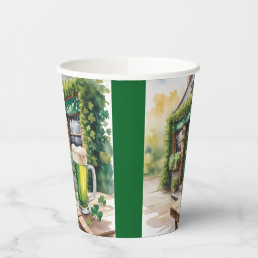 St Patrick’s Day Bar Pub Party 紙コップ (左)