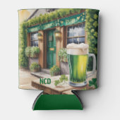 St Patrick’s Day Bar Pub Party Personalized 缶クーラー (正面)
