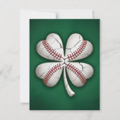 St Patrick’s Day Baseball Card シーズンカード (正面)