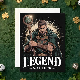 St Patrick’s Day Card Celtic Legend シーズンカード
