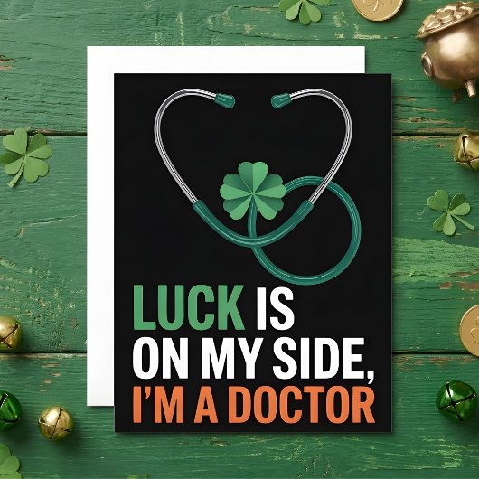 St Patrick’s Day Card for Doctor シーズンカード