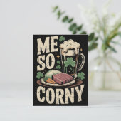 St Patrick’s Day Card Irish Dinner Humor シーズンカード (スタンド正面)