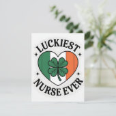 St Patrick’s Day Card Nurse Girlfriend シーズンカード (スタンド正面)