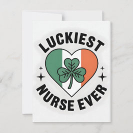 St Patrick’s Day Card Nurse Wife シーズンカード