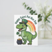 St Patrick’s Day Card Pat Rex Dino シーズンカード (スタンド正面)