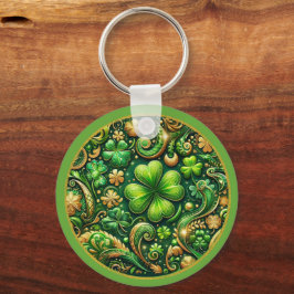 St. Patrick’s Day Clover Design  キーホルダー