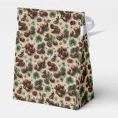 St. Patrick’s Day Coffee & Shamrock Pattern フェイバーボックス (裏面サイド)