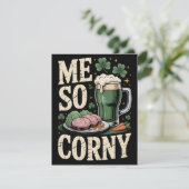 St Patrick’s Day Corned Beef Humor Card シーズンカード (スタンド正面)