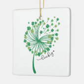 St.Patrick’s Day Dandelion Lucky セラミックオーナメント (左)